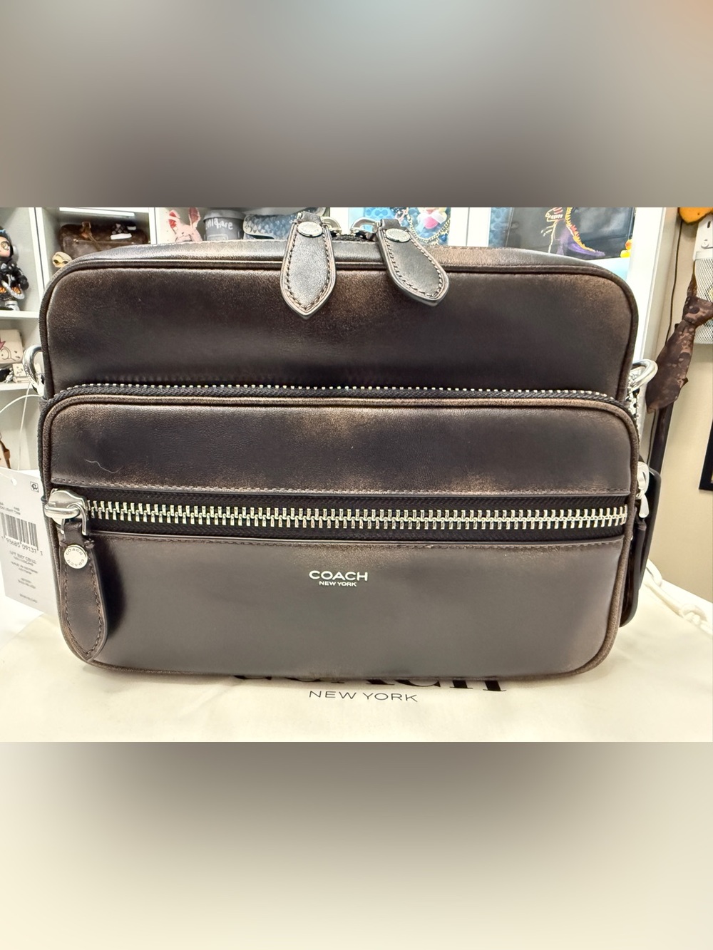 Coach Dakota in Loved Leather NWT